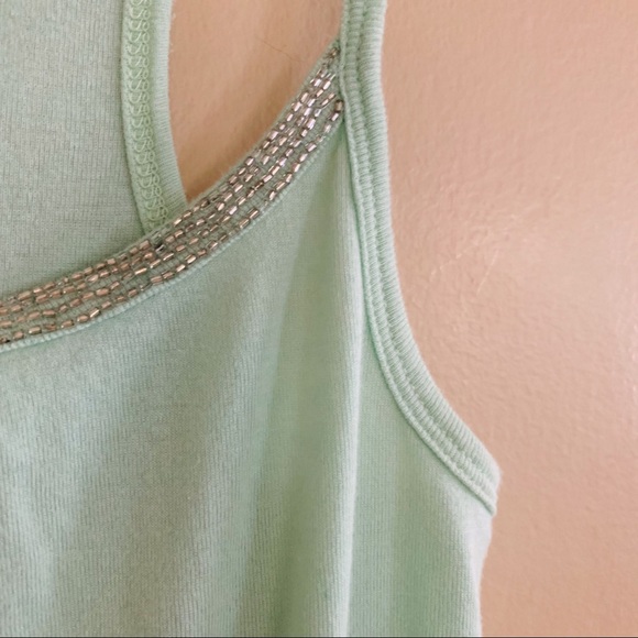 Vintage Steve & Barry’s | Beaded Detail Tank Top - Picture 7 of 8